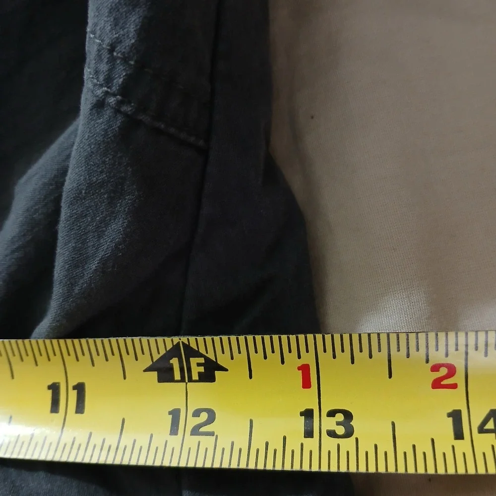Kikwear Cargo Pants Mens 30 Gray Wide Leg Rave Dance Y2K Streetwear 12111-HT